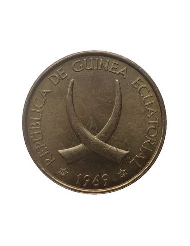 Awers monety 1 Pesta 1969