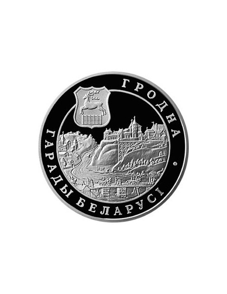 Awers monety Białoruś 20 Rubli 2005 Grodno