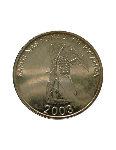 Awers monety 10 Franków 2003
