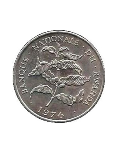 Awers monety 10 Franków 1974