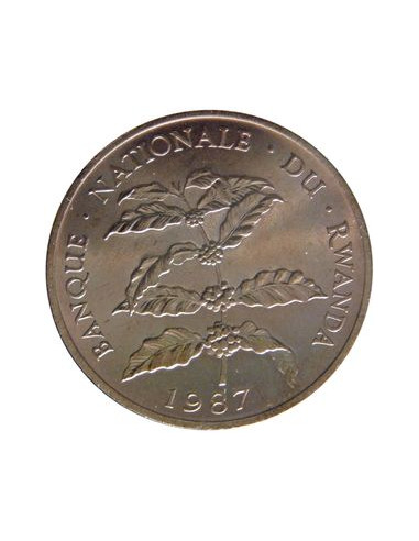Awers monety 5 Franków 1977