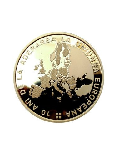 Awers monety Rumunia 50 Bani 2017
