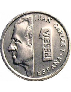 Awers monety Hiszpania 1 Peseta1995 2