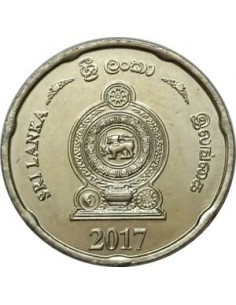 Awers monety Sri Lanka 2 Rupie 2017