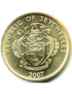 Awers monety Seszele 5 Centów 2007