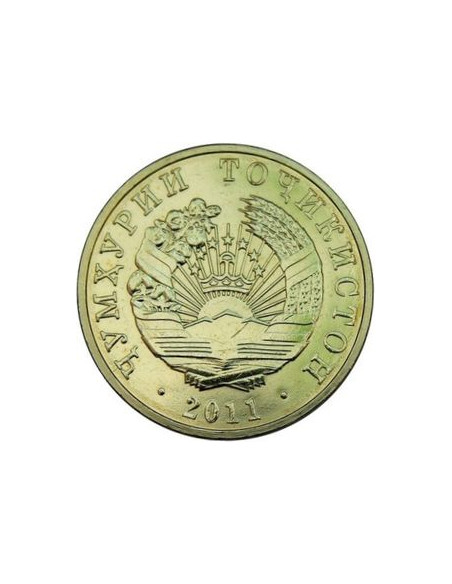 Awers monety Tadżykistan 50 Diramów 2019