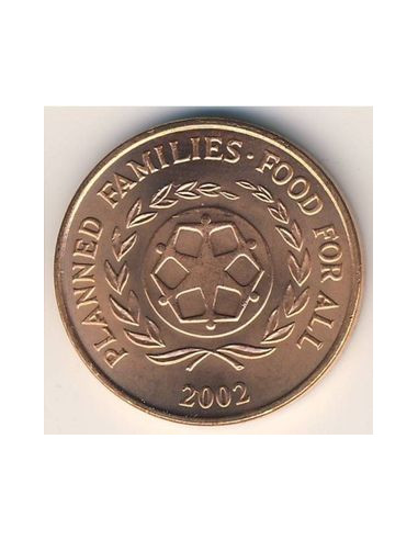 Awers monety Tonga 2 Seniti 2002