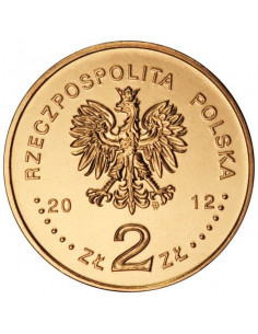 Awers monety 2 zł 2012 Polskie okręty: Lekki krążownik „Dragon” 2