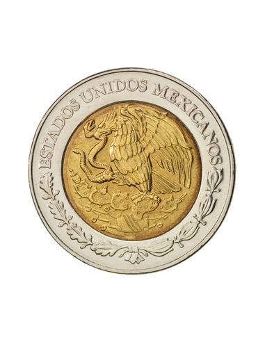 Awers monety Meksyk 2 Peso 2022