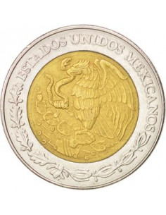 Awers monety Meksyk 5 Peso 2022