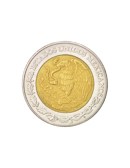 Awers monety Meksyk 5 Peso 2022