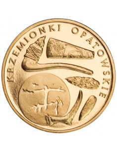 Awers monety 2 zł 2012 Krzemionki Opatowskie