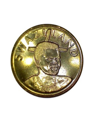 Awers monety 1 Lilangeni 2015