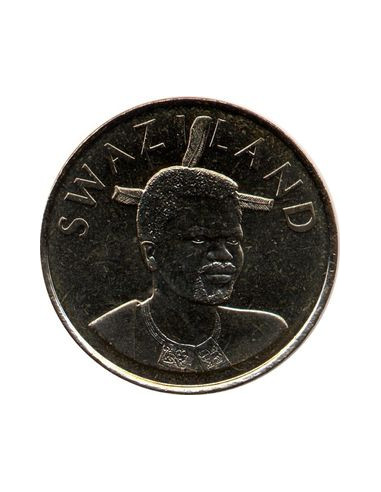 Awers monety Eswatini Suazi 2 Lilangeni 2015