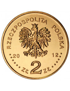 Awers monety 2 zł 2012 Mistrzostwa Europy w Piłce Nożnej UEFA 201012 2