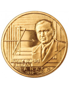 Awers monety 2 zł 2012 Stefan Banach