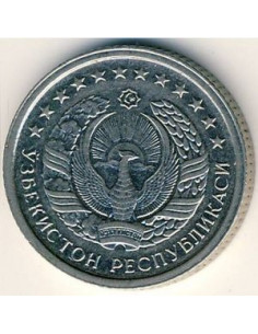 Awers monety Uzbekistan 10 Tiynów 1994