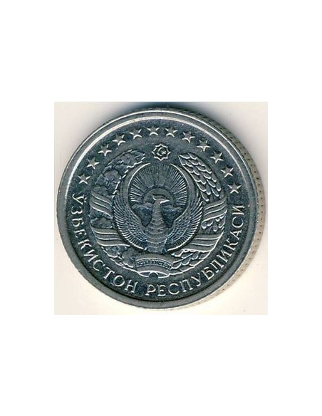 Awers monety Uzbekistan 10 Tiynów 1994