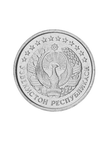 Awers monety Uzbekistan 50 Tiynów 1994