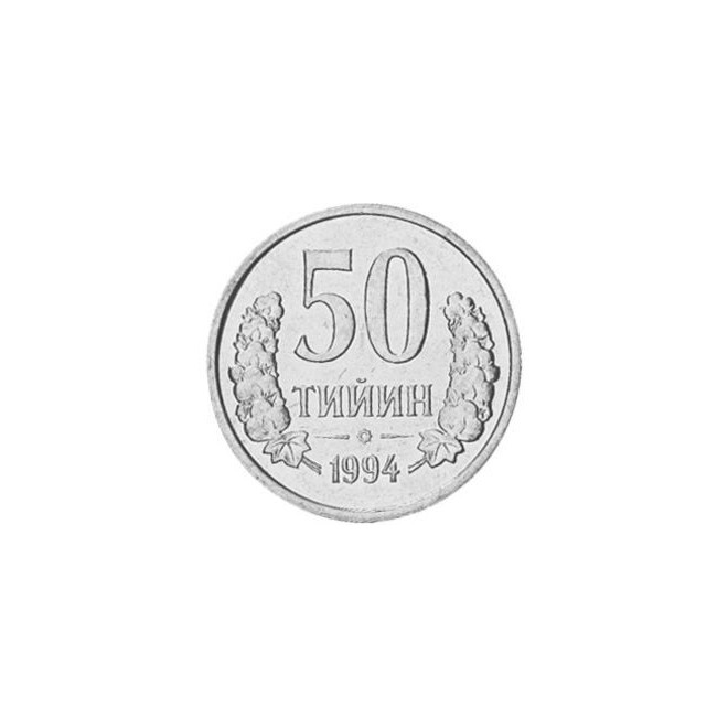 Rewers monety Uzbekistan 50 Tiynów 1994