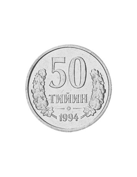 Rewers monety Uzbekistan 50 Tiynów 1994