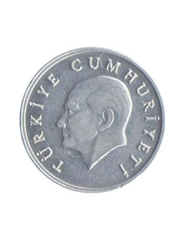 Awers monety Turcja 1 Lira 1985