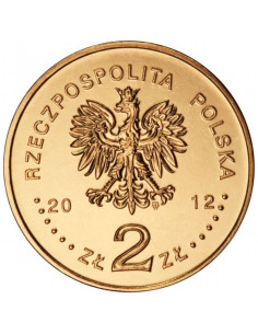 Awers monety 2 zł 2012 150lecie bankowości spółdzielczej w Polsce 2