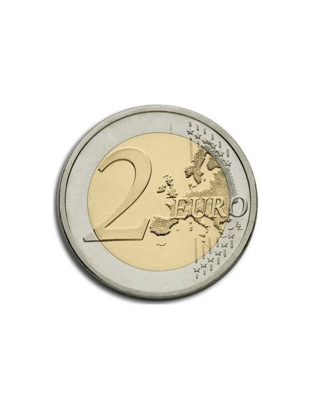 Rewers monety Andora 2 euro 2016 50 rocznica wprowadzenia Nowej Reformy w 1866 roku