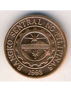 Awers monety Filipiny 10 Sentimos 1995 2