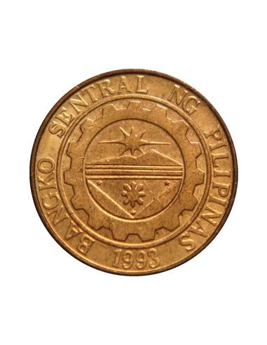 Awers monety Filipiny 25 Sentimos 2007