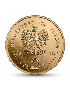 Awers monety 2 zł 2013 200lecie urodzin Hipolita Cegielskiego 2