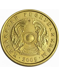 Awers monety Kazachstan 2 Tenge 2005