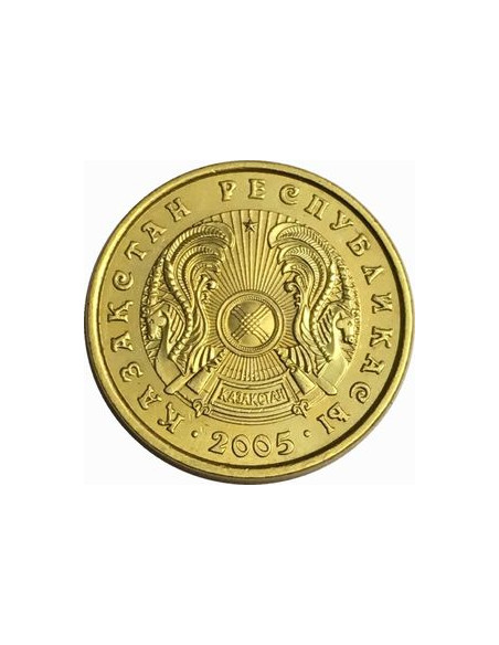 Awers monety Kazachstan 2 Tenge 2005