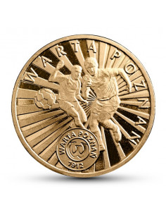 Awers monety 2 zł 2013 Polskie Kluby Piłkarskie – Warta Poznań