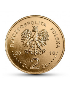 Awers monety 2 zł 2013 Polskie Kluby Piłkarskie – Warta Poznań 2