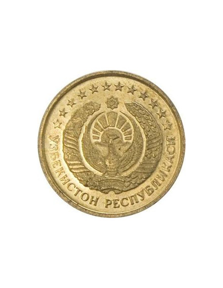 Awers monety Uzbekistan 1 Tiyn 1994