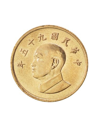 Awers monety Tajwan 1 Dolar 1994