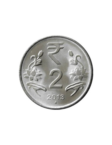 Rewers monety Indie 2 Rupie 2012