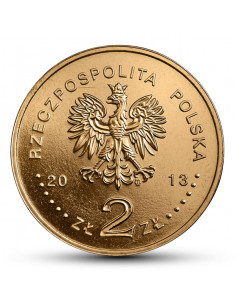 Awers monety 2 zł 2013 Polskie okręty: Kuter rakietowy „Gdynia” 2