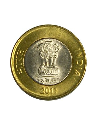 Awers monety Indie 10 Rupi 2012