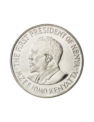 Awers monety Kenia 1 Szyling 2005