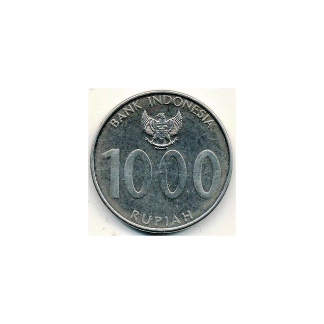 Rewers monety Indonezja 1000 Rupii 2010