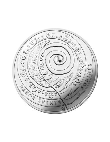 Awers monety Litwa 15 Euro 2018