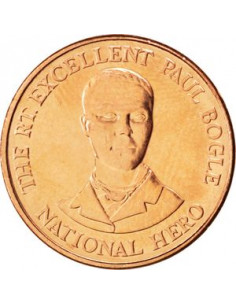 Awers monety Jamajka 10 Centów 1995