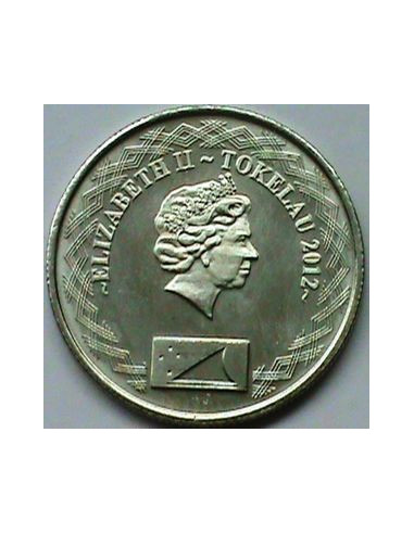 Awers monety Tokelau 10 Centów 2012