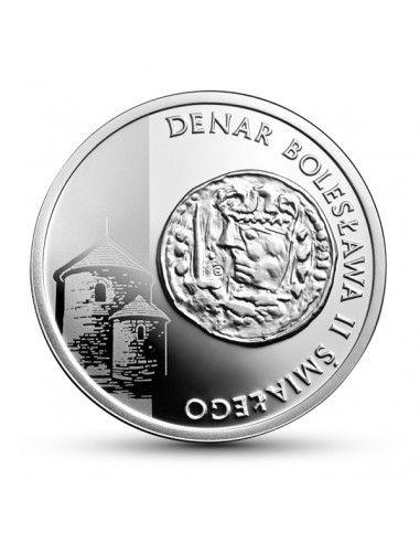 Awers monety 5 zł 2013 Historia Monety Polskiej – denar Bolesława Śmiałego