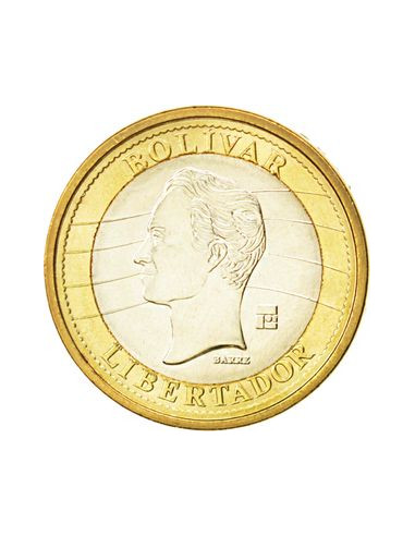 Awers monety 1 Boliwar 2007