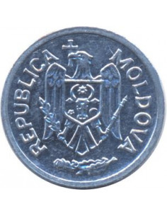 Awers monety Mołdawia 5 Ban 2012