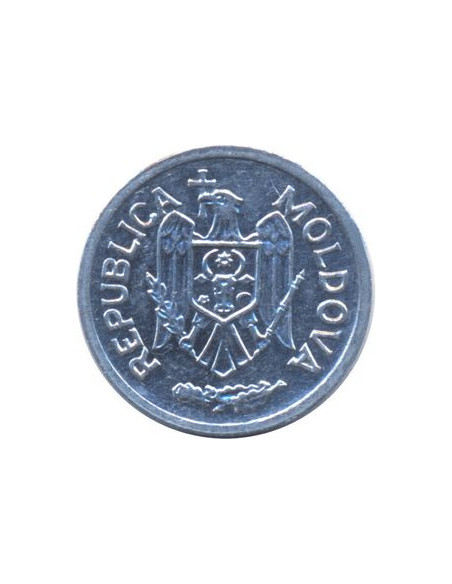 Awers monety Mołdawia 5 Ban 2012