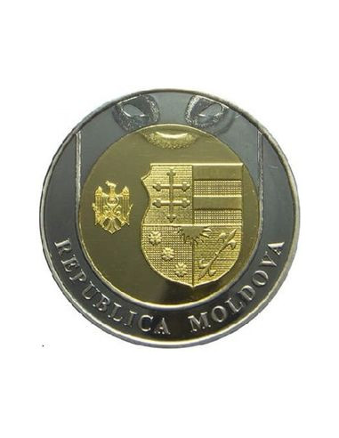 Awers monety Mołdawia 10 Lejów 2018